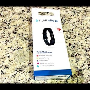 EUC Small Black Fitbit Alta HR